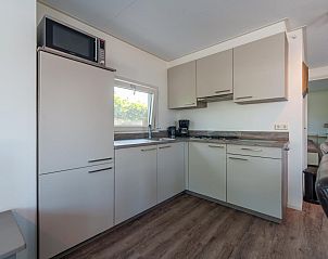 Volledig uitgeruste keuken in vakantiehuis Sluisje 54, Bantega, Friesland.