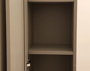 Praktische opbergruimte in Vakantiehuis in Kootstertille, Friesland, voor een georganiseerd verblijf.