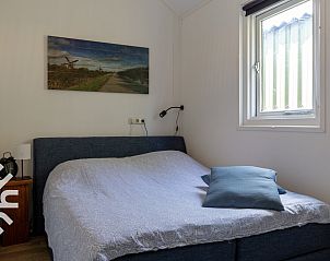 Tweede slaapkamer in vakantiehuis FR365 in Sonnega, Friesland.