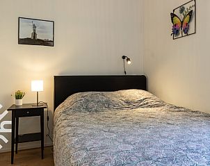 Moderne badkamer van vakantiehuis FR365 in het Friese platteland.