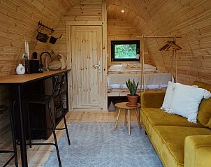 Verblijf 2617708 - Vakantiewoning Het Friese platteland - Glamping Pod met Sauna