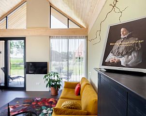 Stijlvolle inrichting in Huisje in Slappeterp, vakantiehuis op het Friese platteland.