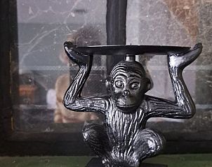 Decoratief beeldje in Huisje in Wommels, vakantiehuis in Friesland.