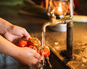 Verblijf 268408 - Tenthuis Het Friese platteland - Tenthuisje met warme privédouche naast de tent met Hottub