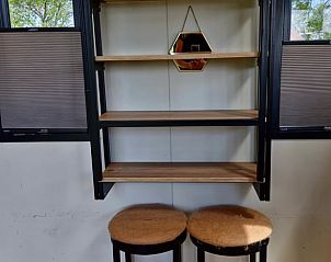 Praktische opbergruimte in Vakantiehuis in Jelsum, Friesland.