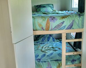 Stapelbed in Vakantiehuis in Jelsum, ideaal voor gezinnen in Friesland.