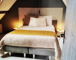 Comfortabele bedden in Vakantiehuis in Burdaard, perfect voor een goede nachtrust op het Friese platteland.