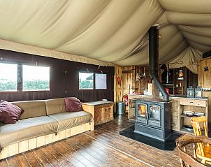 Verblijf 280809 - Tenthuis Rivierengebied - Tenthuisje met warme privédouche naast de tent