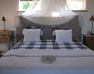 Comfortabele slaapkamer in Vakantiehuis in Culemborg, ideaal voor een ontspannen verblijf in Gelderland.