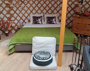 Comfortabele slaapkamer in Huisje in Eck en Wiel, vakantiehuis in Rivierengebied, Gelderland.