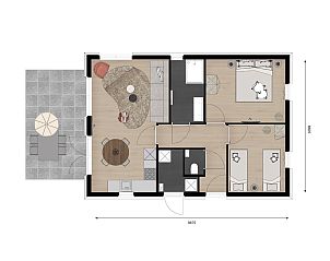 Unterkunft 284408 - Ferienhaus Rivierengebied - Vrijstaande woning in Eck en Wiel