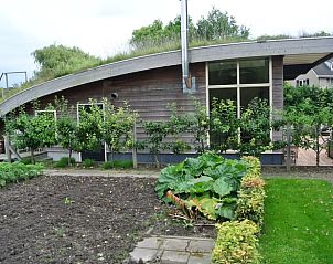 Groene omgeving van Huisje in Deil, vakantiehuis in Rivierengebied, Gelderland.