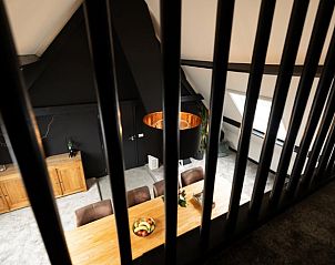 Uitzicht vanaf de bovenverdieping van Vakantiehuisje in Winssen, Gelderland.