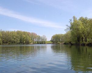 Uitzicht over de rivier bij Vakantiehuis in Dreumel, een schilderachtig landschap in Gelderland.