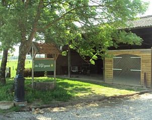 Ingang van Vakantiehuisje in Toldijk, charmant vakantieverblijf in Rivierengebied, Gelderland.