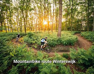 Slaapkamer met twee bedden in vakantiewoning DG1532, Winterswijk, Achterhoek, Gelderland.