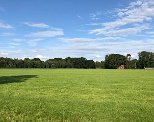 Vast green fields surrounding Holiday home in Winterswijk, Achterhoek, ideal for nature lovers.