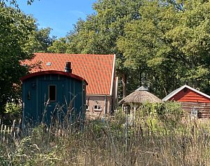 Buitenkant van Vakantiehuisje in Winterswijk, gelegen in de groene Achterhoek, Gelderland.