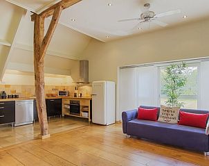 Moderne keuken in Huisje in Barchem, vakantiehuis in de rustige Achterhoek.