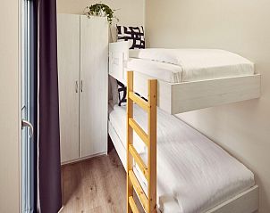 Gezellige kinderkamer in Vakantievilla Amalia 6 met sauna, gelegen in Kotten, Achterhoek, Gelderland.