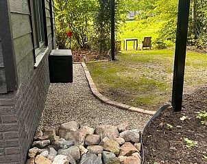 Achtertuin van Vakantiehuis in Rekken, een rustige plek in de natuur van de Achterhoek, Gelderland.