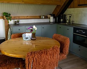 Moderne keuken in Vakantiehuisje in Rekken, ideaal voor een comfortabel verblijf in Achterhoek, Gelderland.