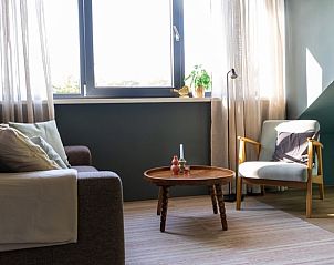 Gezellige woonkamer in Vakantiehuisje in Rekken, perfect voor ontspanning in Achterhoek, Gelderland.