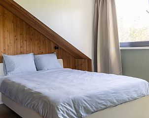 Comfortabel bed in Vakantiehuisje in Rekken, met uitzicht op de natuur in Achterhoek, Gelderland.