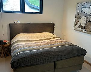 Comfortabele slaapkamer met tweepersoonsbed in Vakantiehuis in Heelweg, Achterhoek, Gelderland.