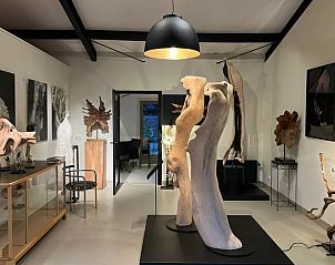 Kunsttentoonstelling in de galerie van Vakantiehuis in Heelweg, Achterhoek, Gelderland.