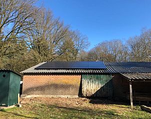 Duurzame energie met zonnepanelen bij Huisje in Zelhem, vakantiehuis in Gelderland.