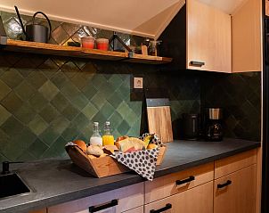 Volledig uitgeruste keuken in Huisje in Zelhem, vakantieverblijf in de Achterhoek, Gelderland.