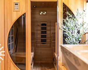 Infrarood sauna in vakantiehuis DG1466, Aalten, Achterhoek voor ultieme ontspanning.