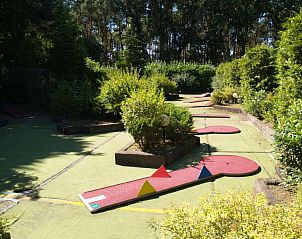 Minigolfbaan bij Vakantiehuis Bronckhorst 6, Lochem, Achterhoek, Gelderland, voor familieplezier.