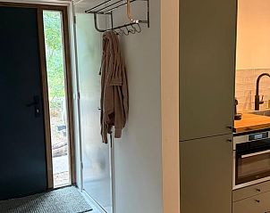 Entrance to Holiday Home in Lochem, Achterhoek, Gelderland, with modern kitchen facilities.