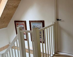 Hall upstairs in Holiday Home in Lochem, Achterhoek, Gelderland, with access to bedrooms.