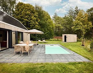 Verblijf 292216 • Vakantiewoning Achterhoek • Unbrick One | Sauna en Verwarmd Zwembad | 2 Pers 