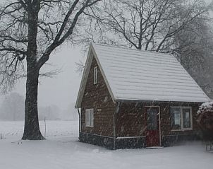Sneeuwlandschap bij Vakantiehuisje in Hengelo GLD, Varssel, Bronckhorst, Achterhoek, Gelderland.