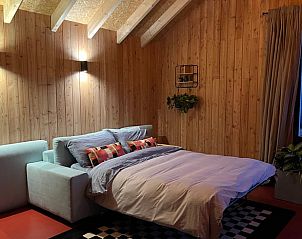 Comfortabele slaapbank in Vakantiehuis in Hummelo, Achterhoek.