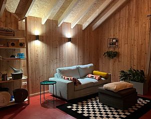 Stijlvolle woonkamer in Vakantiehuis in Hummelo, Achterhoek.