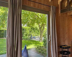 Uitzicht vanuit de woonkamer van Vakantiehuis in Hummelo, Achterhoek.