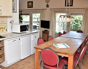 Dining area in Holiday cottage in Vorden, ideal for family dinners in Achterhoek, Gelderland.