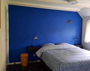 Attraktives Schlafzimmer im Ferienhaus in Vorden, Achterhoek. Genieen Sie Komfort und Ruhe in diesem charmanten Ferienhaus in Gelderland.