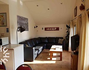 Comfortabele slaapkamer in vakantiehuis DG126 in Vorden, Achterhoek, Gelderland met twee bedden.