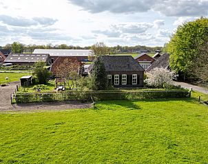 Uitzicht op de landelijke omgeving van Huisje in Neede, vakantiehuis in de Achterhoek, Gelderland.