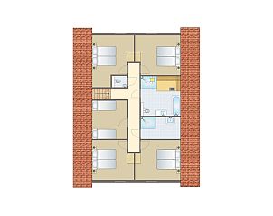 Unterkunft 295026 - Bungalow Achterhoek - Stroombroek | 12-persoons woning culinair | 12ELF