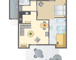 Unterkunft 295027 - Bungalow Achterhoek - Stroombroek | 2-persoons wellnessbungalow | 2ELW
