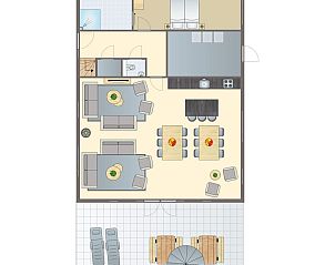 Unterkunft 295032 - Bungalow Achterhoek - Stroombroek | 12-persoons woning | 12ELW
