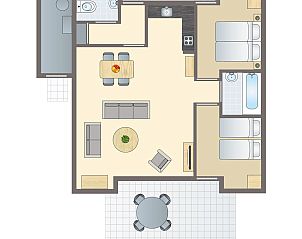 Unterkunft 295034 - Bungalow Achterhoek - Stroombroek | 4-persoons bungalow | 4C1