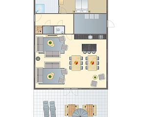Unterkunft 295039 - Bungalow Achterhoek - Stroombroek | 12-persoons woning | 12L